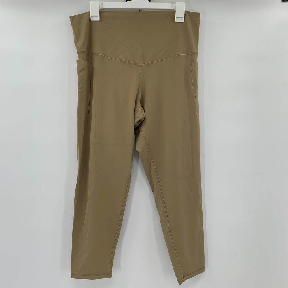 Aerie Womens XXL Offline Real Me Xtra 7/8 Legging Soft Stone High Waist Pockets